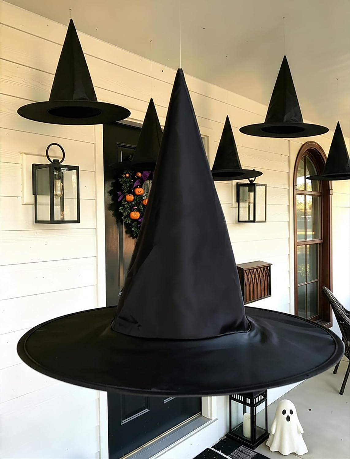 CESOF_6_Pcs_Witch_Hat_Halloween_Decorations_Hanging_Floating_Witches_Hats