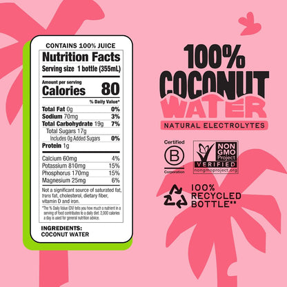 Harmless_Harvest_100%_Coconut_Water,_Shelf_Stable,_12_oz_(12_Pack)
