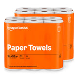 Amazon Basics Flex-Sheets Paper Towels – Cost-effective for everyday needs – Packaging may vary