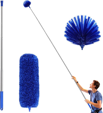 Cobweb_Duster_with_ExtensionPole,Dusters_for_Cleaning_with_2_DusterHeads