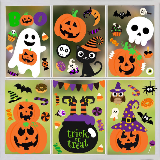 6_Pcs_Window_Clings_-_Halloween_Decorations_With_Cute_Pumpkin_Ghost_Stickers_and_Decals_for_Party