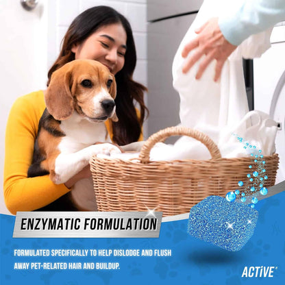 ACTIVE_Washing_Machine_Cleaner_for_Pet_Owners_Enzymatic_Deep_Clean_Descaler_for_Cat_&_Dog_Hair,_Urine,_Odor,_Residue,_24_Septic-Safe_Tablets_for_Top_Load,_Front_Loader,_HE_Washer_Tub_-_1_Year_Supply