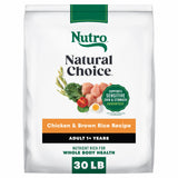 Nutro Natural Choice Adult Dry Dog Food, Chicken & Brown Rice Recipe