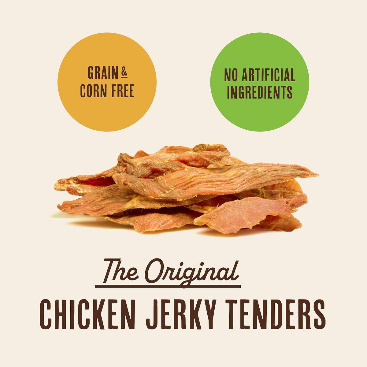 Waggin'_Train_Chicken_Jerky_Dog_Treats,_Made_with_100%_Real_Chicken_Breasts,_Only_Two_All-Natural_Ingredients,_Great_High_Protein_Dog_Treat,_Easily_Digestible_for_Big_or_Small_Dogs,_18_oz._Pouch