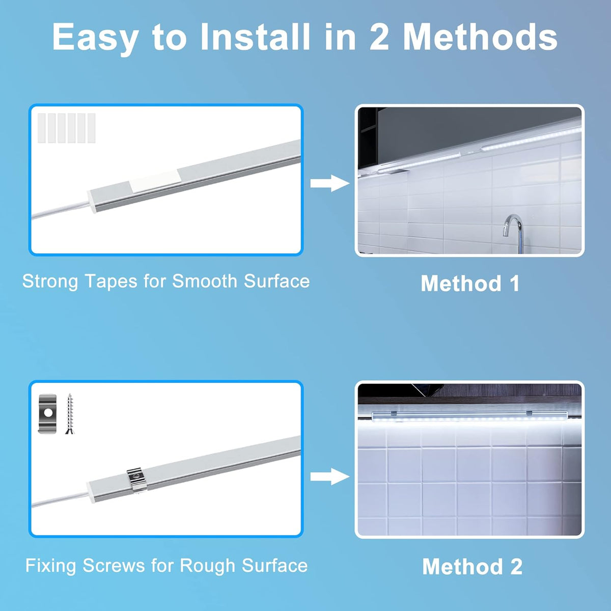 8 variants spanning 3-pack and 6-pack sizes with warm white, daylight, multicolor, or 5-color-temperature options