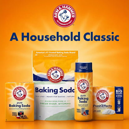 ARM_&_HAMMER_Fresh_Effects_Odor_Neutralizing_Baking_Soda_Pouches,_5_Count,_White
