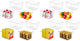 8 - L(11.2"L x 7.5"W x 6"H) (Pack of 2)