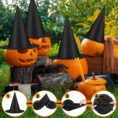 Luces_12_PCS_Witch_Hats,_Thickened_Hanging_Witches_Hats_Halloween_Decor