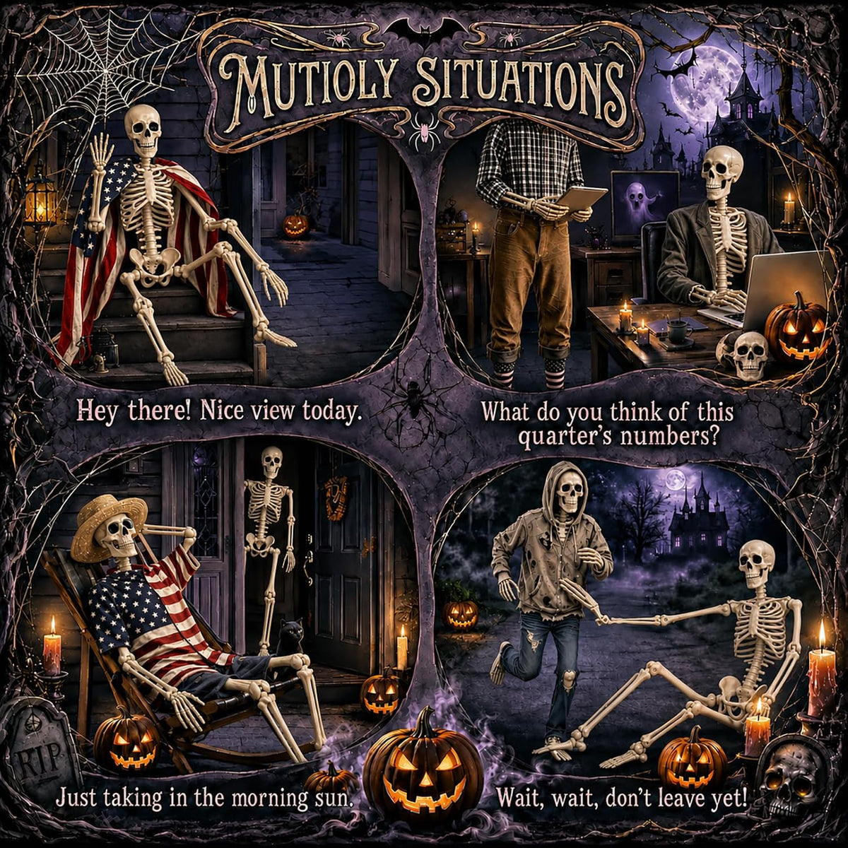 Abakuku_2_Pack_36"_Halloween_Skeleton_Decorations,Human_Bones_for_Halloween_Party_with_Movable_Joints,for_Haunted_Houses,_Front_Lawn,_Graveyard_Props