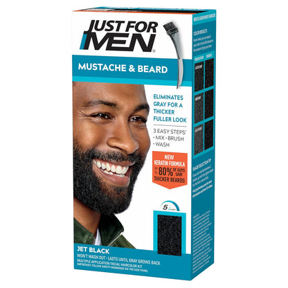 JUST_FOR_MEN_Mustache_&_Beard_Dye,_Keratin,_Black_M-60_(1_Pack)
