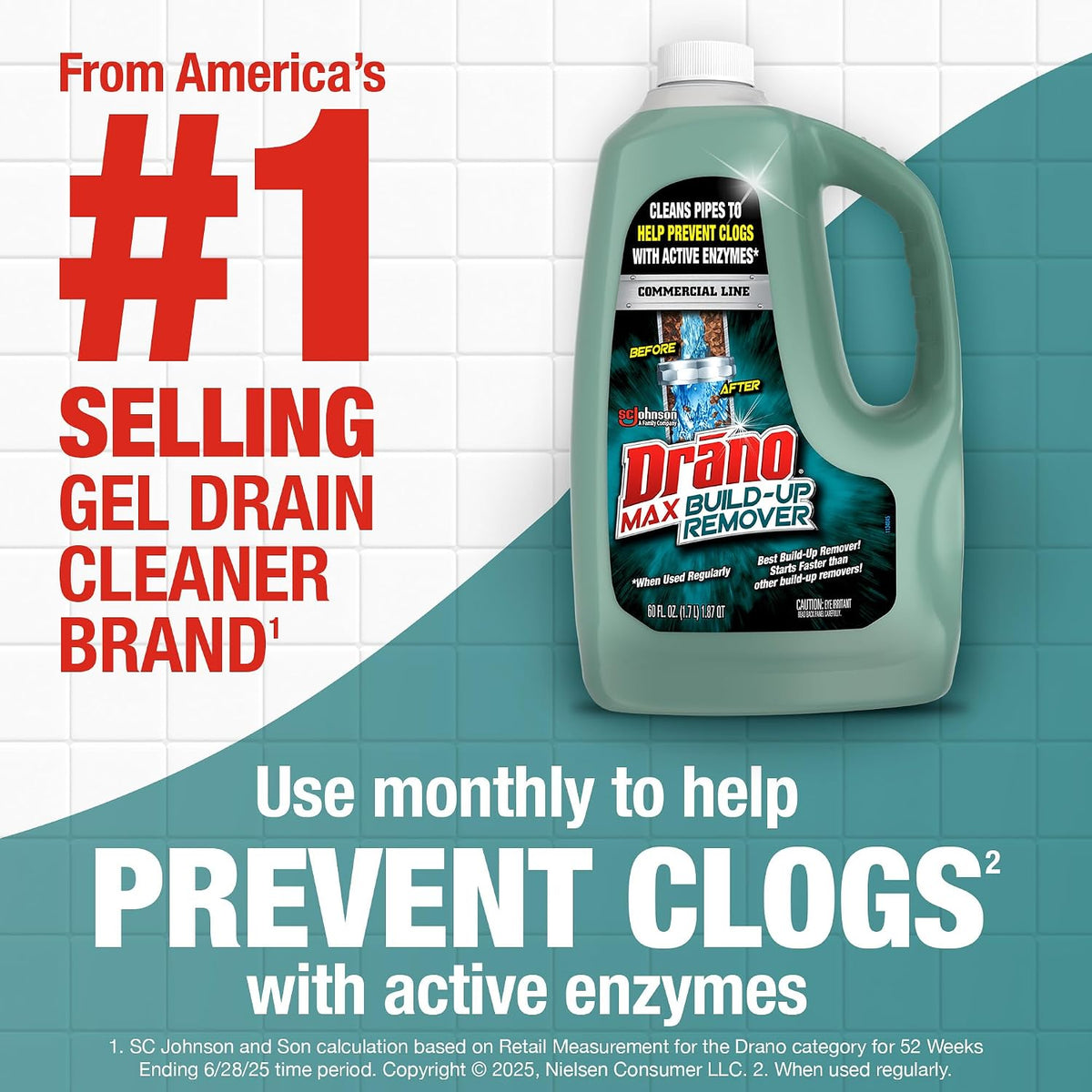 Drano_FlowGuard_Build-Up_Remover,_Enzymes_Help_Prevent_Clogs,_60_oz,_1-Pack