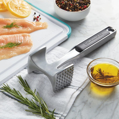 KitchenAid_Gourmet_Multi_Sided_Meat_Tenderizer_for_Pounding_Meats,_Nuts,_Shellfish,_ect,_Hang_Hole_for_Easy_Storage,_Hand_Wash,_One_Size,_Black