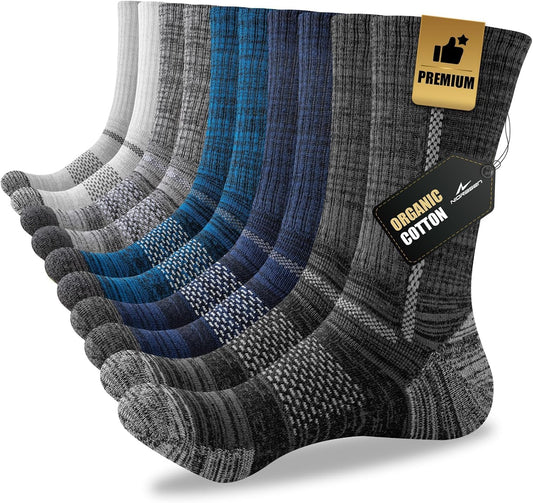 Niorasen_Men's_Cotton_Crew_Work_Socks,_5_Pairs,_Cushioned
