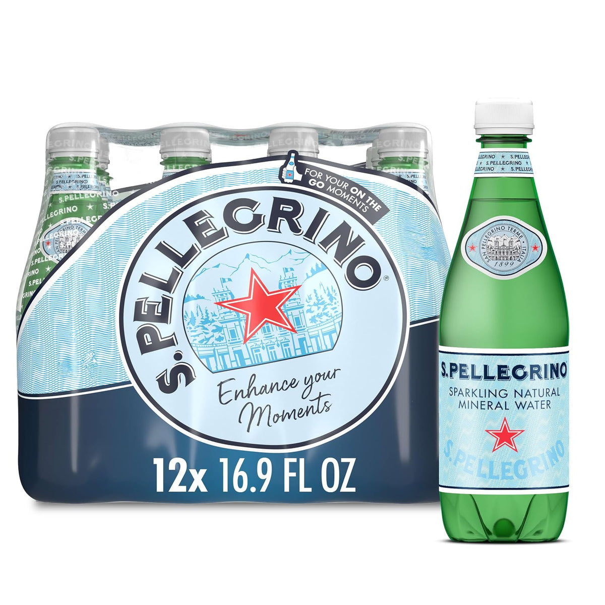 S.Pellegrino_Sparkling_Natural_Mineral_Water,_Plastic_Bottles,_16.9_Fl_Oz_(Pack_of_12)