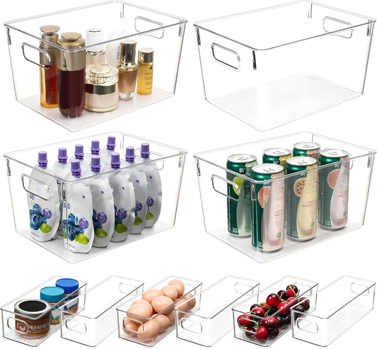 Tiawudi_Set_of_10_Clear_Plastic_Storage_Bins,_4_Large_and_6_Small_Stackable_Storage_Containers_for_Pantry_Organization,_Organizer_Bins_for_Home,_Kitchen,_Bathroom,_Office,_Cabinet_Shelf_Organizers