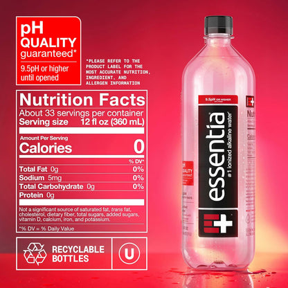Essentia_Ionized_Alkaline_Water,_9.5+_pH,_99.9%_Pure,_12_x_1L