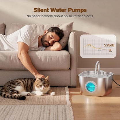 Cat_Water_Fountain_Stainless_Steel:_Pet_Fountains_for_Cats/Dog_Indoor_74oz