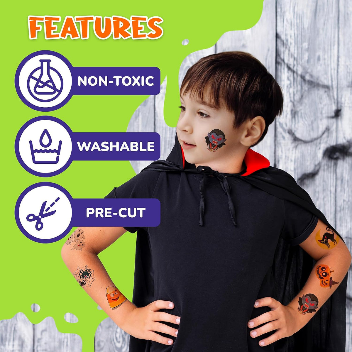 ArtCreativity_Halloween_Temporary_Tattoos_for_Kids_-_Pack_of_144-2_Inch_Non-Toxic_Tats_Stickers_for_Boys_and_Girls,_Best_for_Halloween_Party_Favors,_Treats,_Decor,_Goodie_Bags_-_6_Assorted_Designs