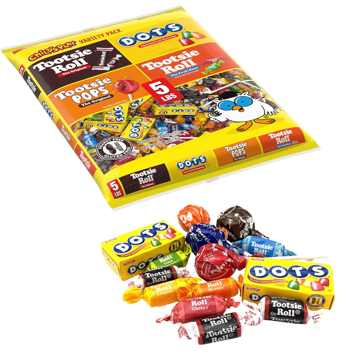 Tootsie_Roll_Child's_Play_Candy_Favorites,_5lb_Bag_*Packaging_May_Vary*