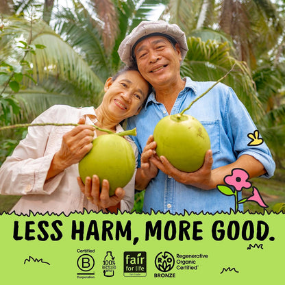 Harmless_Harvest_Organic_Coconut_Water,_No_Added_Sugar,_10_oz_(12_Pack)