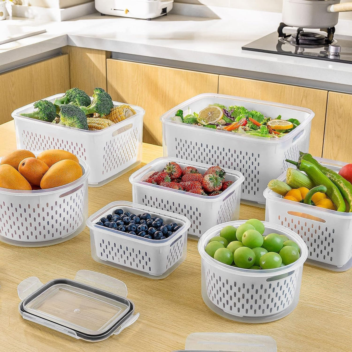 5_PCS_Large_Fruit_storage_Containers_for_Fridge_,Food_Storage_Containers