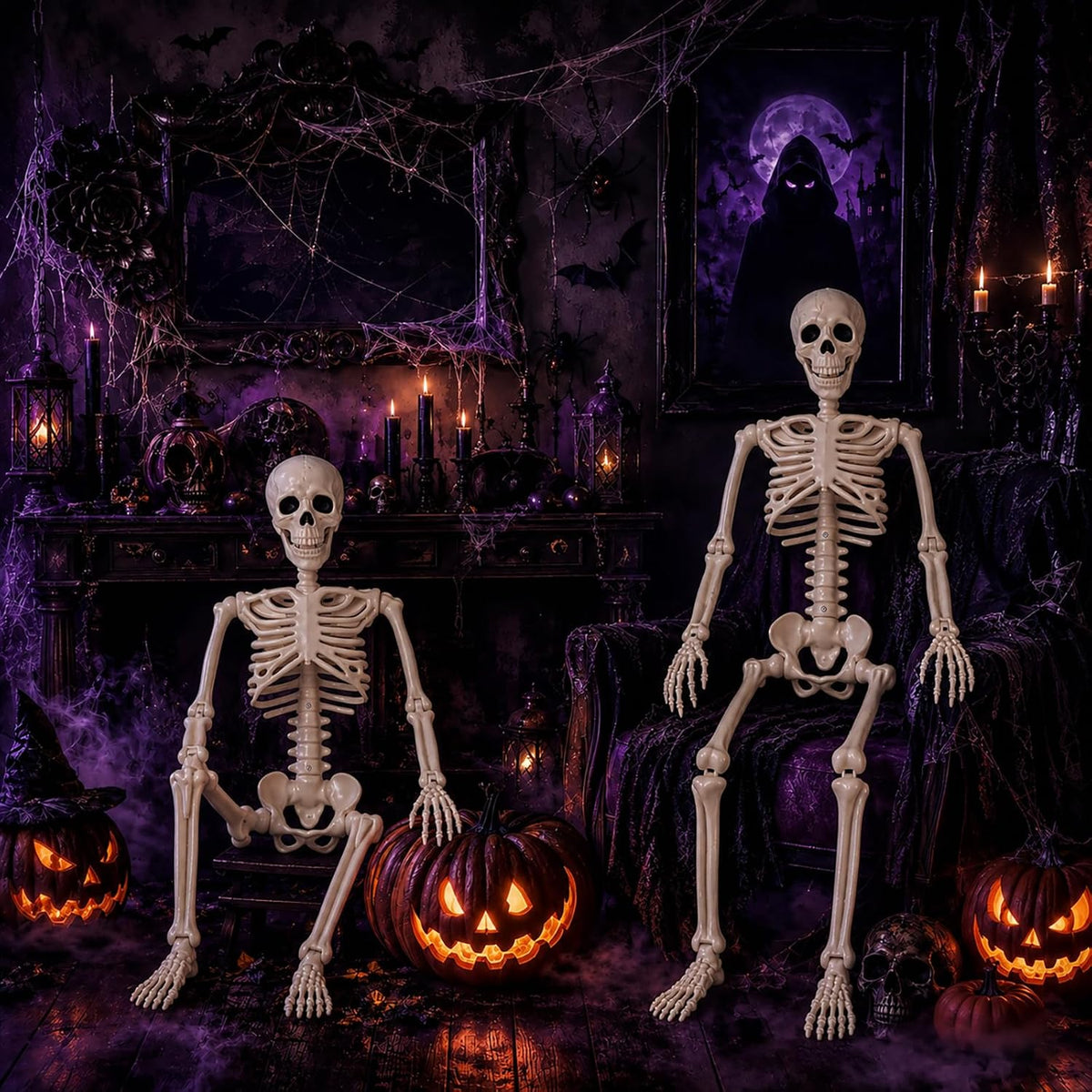 Abakuku_2_Pack_36"_Halloween_Skeleton_Decorations,Human_Bones_for_Halloween_Party_with_Movable_Joints,for_Haunted_Houses,_Front_Lawn,_Graveyard_Props