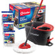 Spin Mop Bucket with 3 Extra Refills