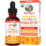 MARYRUTH'S Organic Toddler Vitamin D3+K2 Liquid Drops, Unflavored
