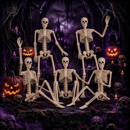 Abakuku_2_Pack_36"_Halloween_Skeleton_Decorations,Human_Bones_for_Halloween_Party_with_Movable_Joints,for_Haunted_Houses,_Front_Lawn,_Graveyard_Props