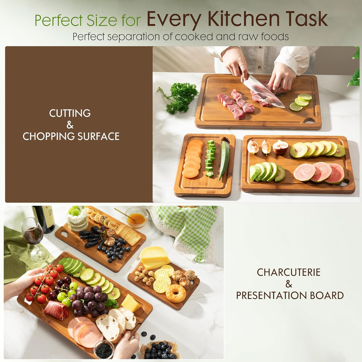 Astercook_Deep-Carbonized_Bamboo_Cutting_Boards_for_Kitchen_with_Wood_Storage_Stand,_Reversible_Charcuterie_&_Chopping_Boards_with_Juice_Grooves_and_Easy-Grip_Handles,_Fathers_Day_Gift_for_Men