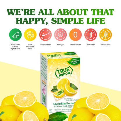 TRUE_LEMON_Water_Enhancer,_Bulk_Pack_0.03_Oz_-_500_Count_(Pack_of_1),_0_Calorie_Drink_Mix_Packets_For_Water,_Sugar_Free,_Lemon_Flavor