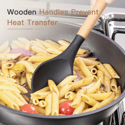 Astercook_39_PCS_Kitchen_Utensils_Set,_Silicone_Cooking_Utensil_Sets_with_Wooden_Handle,_446°F_Heat_Resistant_Food_Grade_Spatula_Set,_BPA_Free_Kitchen_Gadgets_Tools_Set_&_Spoons_for_Nonstick_Cookware