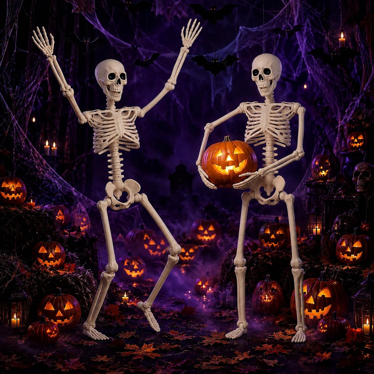 Abakuku_2_Pack_36"_Halloween_Skeleton_Decorations,Human_Bones_for_Halloween_Party_with_Movable_Joints,for_Haunted_Houses,_Front_Lawn,_Graveyard_Props