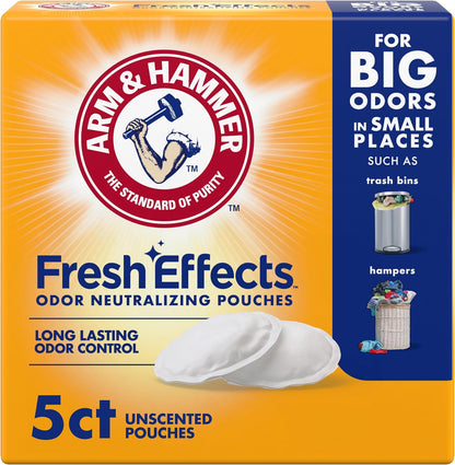ARM_&_HAMMER_Fresh_Effects_Odor_Neutralizing_Baking_Soda_Pouches,_5_Count,_White