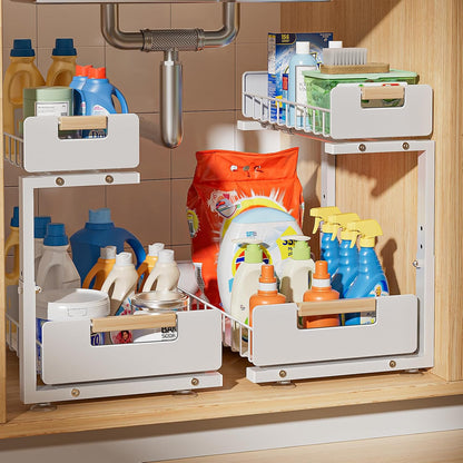 Delamu_Under_Sink_Organizer_Kitchen,_2-Tier_Pull-Out_Cabinet_Shelf,_2-Pack