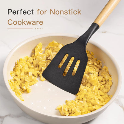 Astercook_39_PCS_Kitchen_Utensils_Set,_Silicone_Cooking_Utensil_Sets_with_Wooden_Handle,_446°F_Heat_Resistant_Food_Grade_Spatula_Set,_BPA_Free_Kitchen_Gadgets_Tools_Set_&_Spoons_for_Nonstick_Cookware