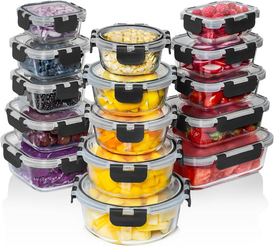 Razab_30_PC_Glass_Food_Storage_Containers_with_Lids_-_Reusable_Glass_Meal_Prep_Containers_for_Lunch_and_Leftovers_-_Airtight_&_Leakproof_Snap_Locking_Lids_-_Oven,_Freezer,_Microwave,_Dishwasher_Safe