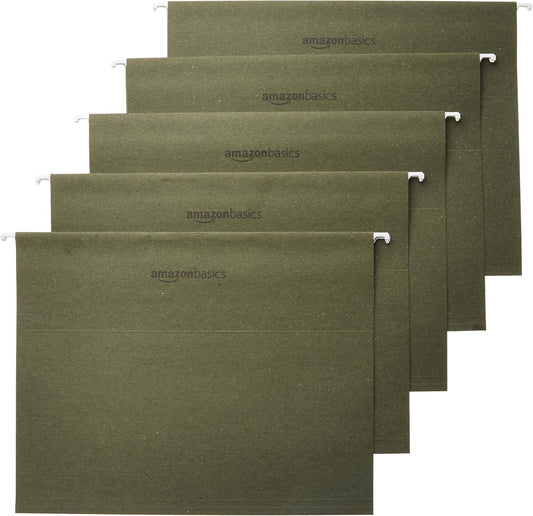 Amazon_Basics_Hanging_File_Folders_with_Adjustable_Tabs,_Sturdy_Expandable_Document_Organizer,_Letter_Size_8.5x11_inch,_Green,_25-Pack