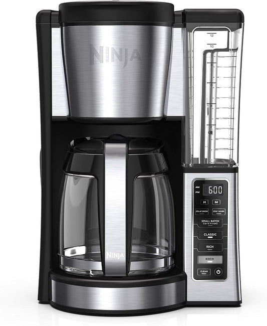 Ninja_Fresh_Brew_Coffee_Maker,_12_Cup_Glass_Carafe,_Stainless_Steel,_CE251