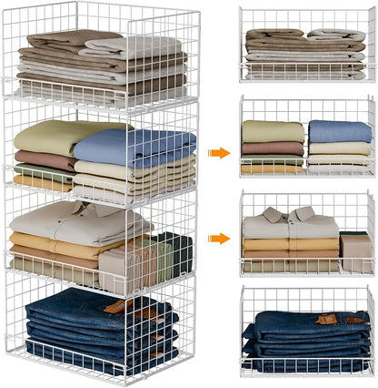 Yociyoga_4-Tier_Stackable_Closet_Organizers_and_Storage_Basket,_Foldable_Closet_Shelf_Organizer_System,_Space-Saving_Clothes_Storage_Drawer_Organizer_for_Wardrobe,_White_(Patent_30022416)