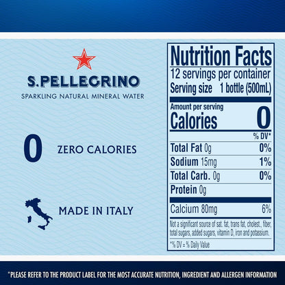 S.Pellegrino_Sparkling_Natural_Mineral_Water,_Plastic_Bottles,_16.9_Fl_Oz_(Pack_of_12)