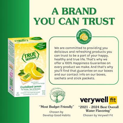 TRUE_LEMON_Water_Enhancer,_Bulk_Pack_0.03_Oz_-_500_Count_(Pack_of_1),_0_Calorie_Drink_Mix_Packets_For_Water,_Sugar_Free,_Lemon_Flavor