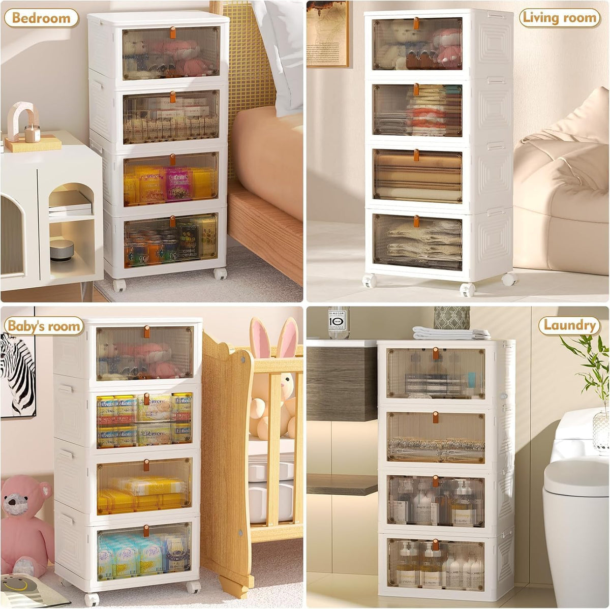 YFXCVSL_4_Tier_Plastic_Storage_Bins_with_Lid_23QT,_Stackable_Storage_Bins