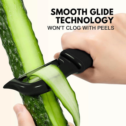 Swivel_Vegetable_Peeler_Comfort_Handle_Sturdy_Long-Lasting_1Pcs_Black