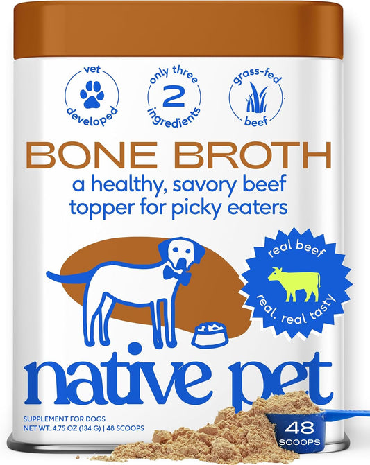 Native_Pet_Bone_Broth_for_Dogs_-_Made_with_Real_Beef_Bone_Broth,_Dog_Food_Toppers_for_Picky_Eaters_-_Provides_Extra_Hydration_&_Nutrition_for_Joint_Strength,_Immunity_&_Heart_Health-48_Scoops