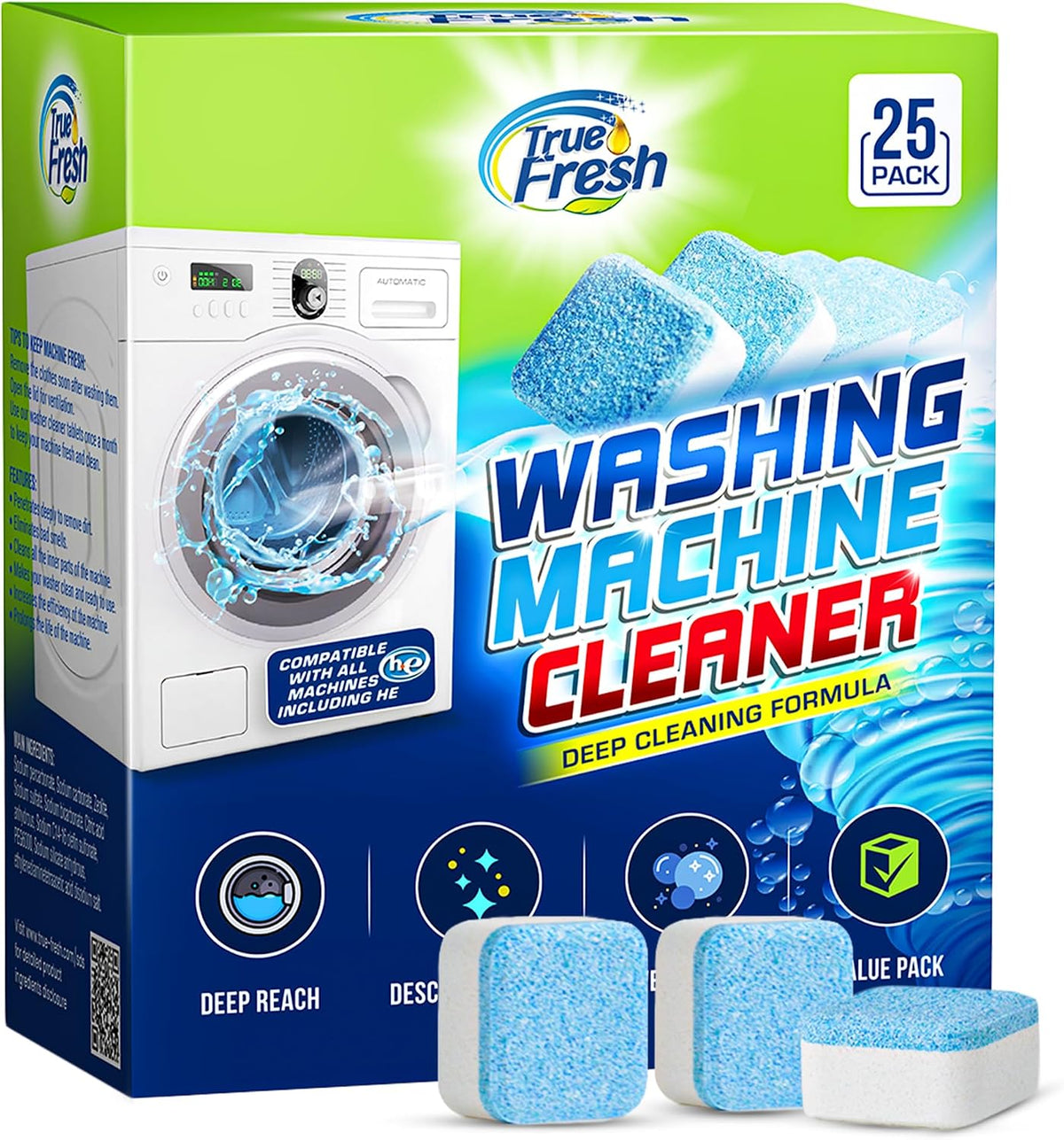 True_Fresh_Washing_Machine_Cleaner_Tablets_25_Pack_for_Front_Load_Top_Load
