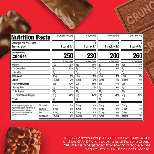 Assorted_Butterfinger,_CRUNCH,_Baby_Ruth,_100_Grand_Candy_Bars_28_Ct,_48_Oz