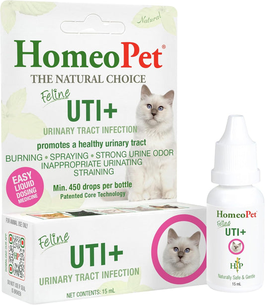 HomeoPet_Feline_UTI+_Urinary_Tract_Supplement_for_Cats,_15_Milliliters