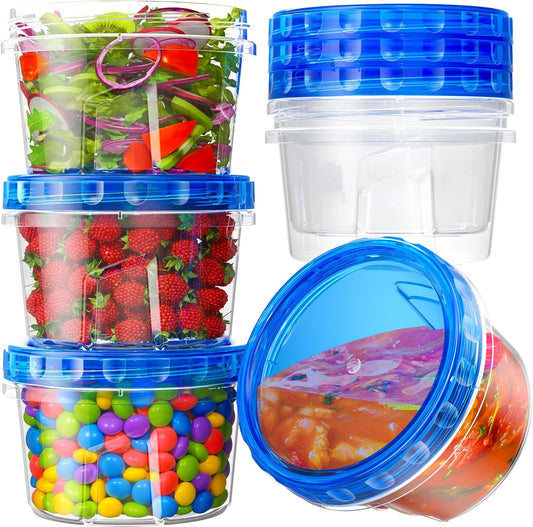 BiuLeon_6_Pack-17oz_Freezer_Storage_Containers,_Plastic_Food_Storage_Containers_with_Twist_Top_Lids,_BPA_Free_and_Reusable_Soup_Containers_with_Lid,_Microwave_and_Dishwasher_Safe