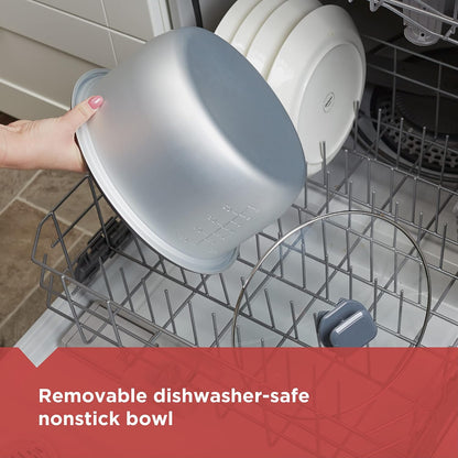 BLACK+DECKER_Rice_Cooker_6-Cup_(Cooked)_with_Steaming_Basket,_Removable_Non-Stick_Bowl,_White